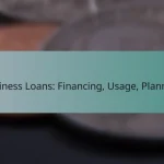 Business Loans: Financing, Usage, Planning