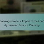 Loan Agreements: Impact of the Loan Agreement, Finance, Planning