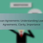 Loan Agreements: Understanding Loan Agreements, Clarity, Importance