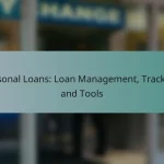 Personal Loans: Loan Management, Tracking, and Tools