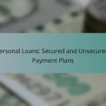 Personal Loans: Secured and Unsecured, Payment Plans
